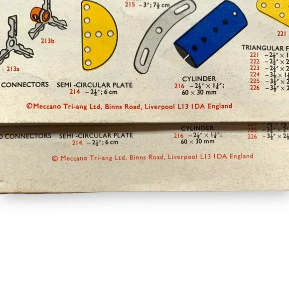 Vintage MECCANO Book of Models: Sets 2/3/4, 5/6 - 1973 - Picture 12 of 12